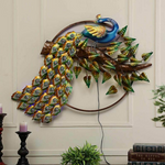 Load image into Gallery viewer, ANTIQUE PEACOCK WALL DECOR
