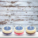 Load image into Gallery viewer, Lip Care Assorted Balm Set - Blueberry, Strawberry, Coffee Enriched with Sikta Taila sparsh ayurveda herbal product
