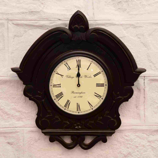 Brown Wooden Wall Clock for your Home