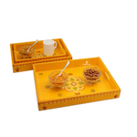 Load image into Gallery viewer, Beautiful Yellow Straight Tray Fancy Serving Platters Home Decor
