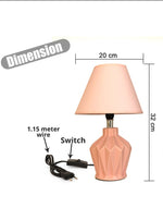 Load image into Gallery viewer, Beautiful baby pink electric lamp
