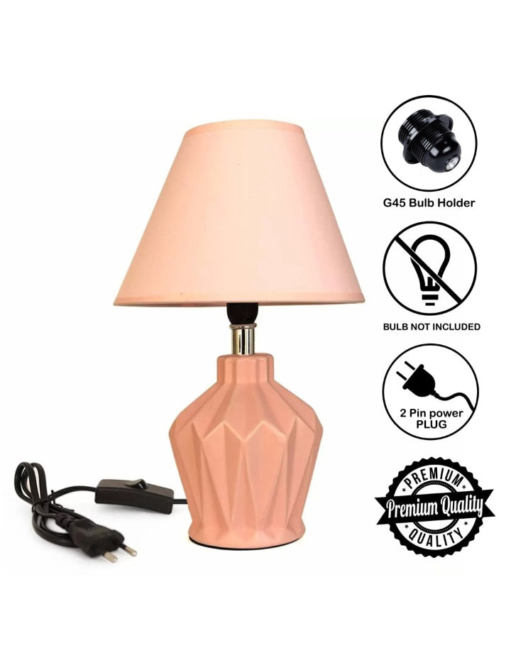 Beautiful baby pink electric lamp