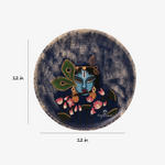Load image into Gallery viewer, Beautiful blue Krishna wall decor plate
