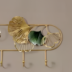 Load image into Gallery viewer, Beautiful golden flow wall hook hanger
