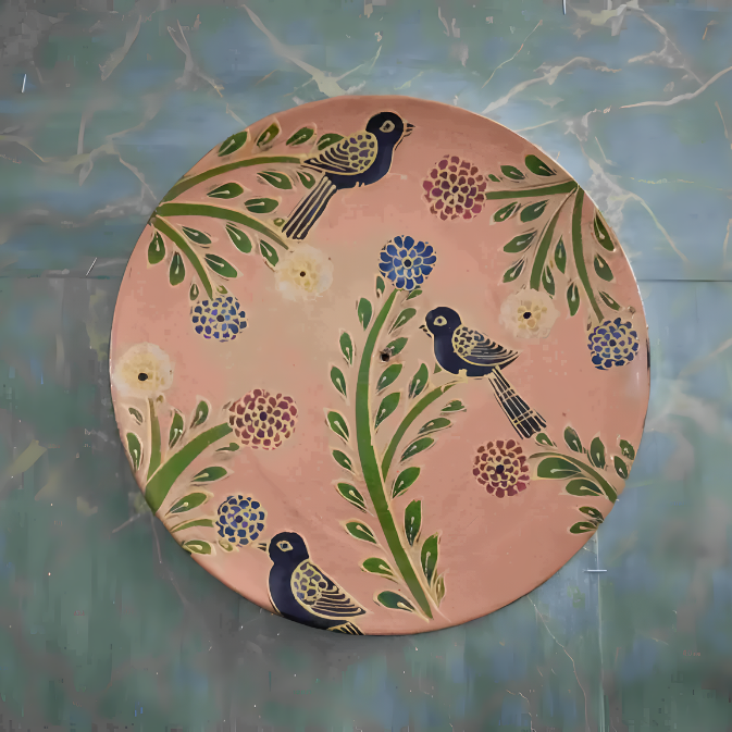 Bird wall plate for Home Decor