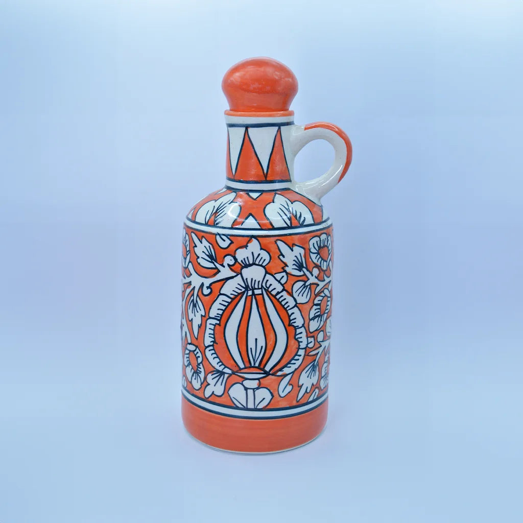 Bloom Ceramic Oil Bottle