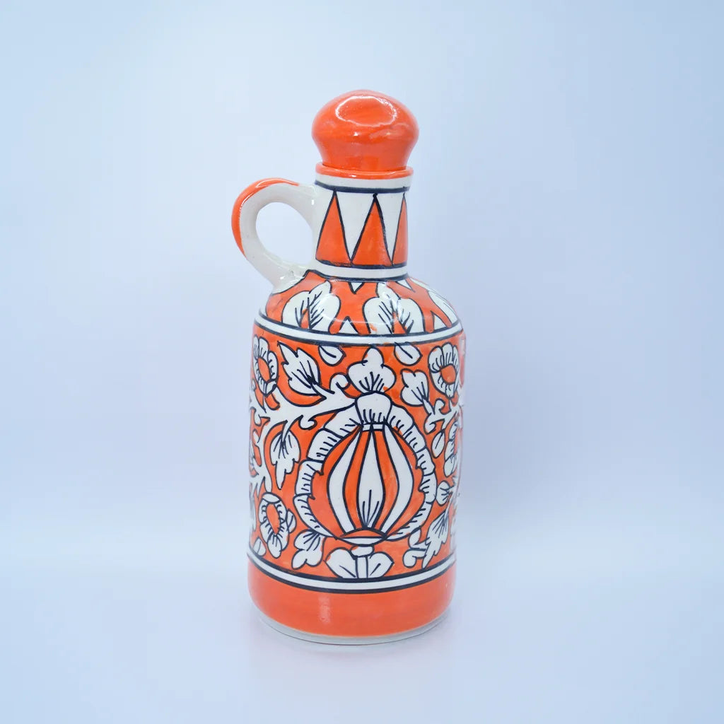 Bloom Ceramic Oil Bottle