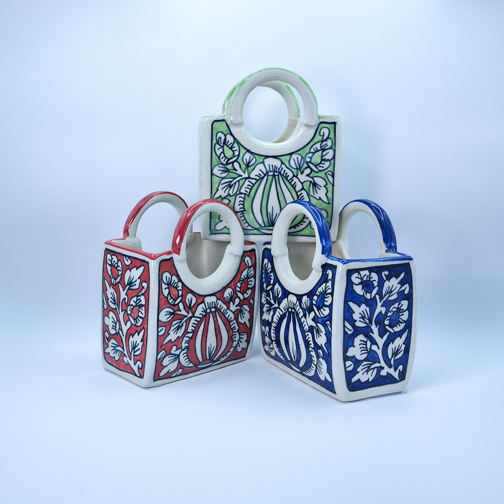 Blossom Tote Napkin Holders