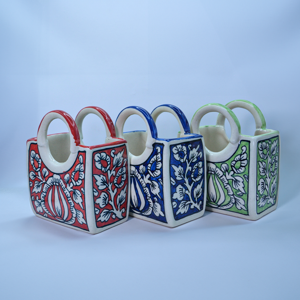 Blossom Tote Napkin Holders