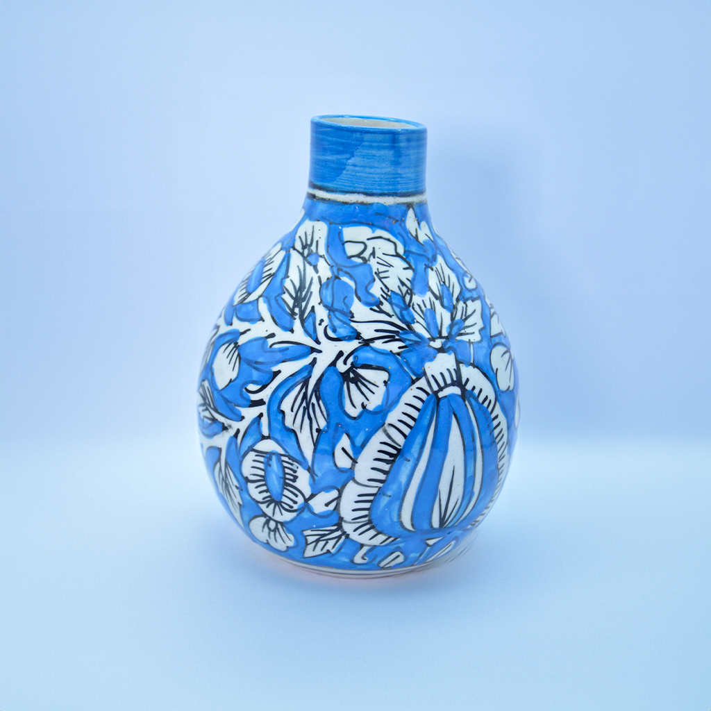 BlueBloom Vase