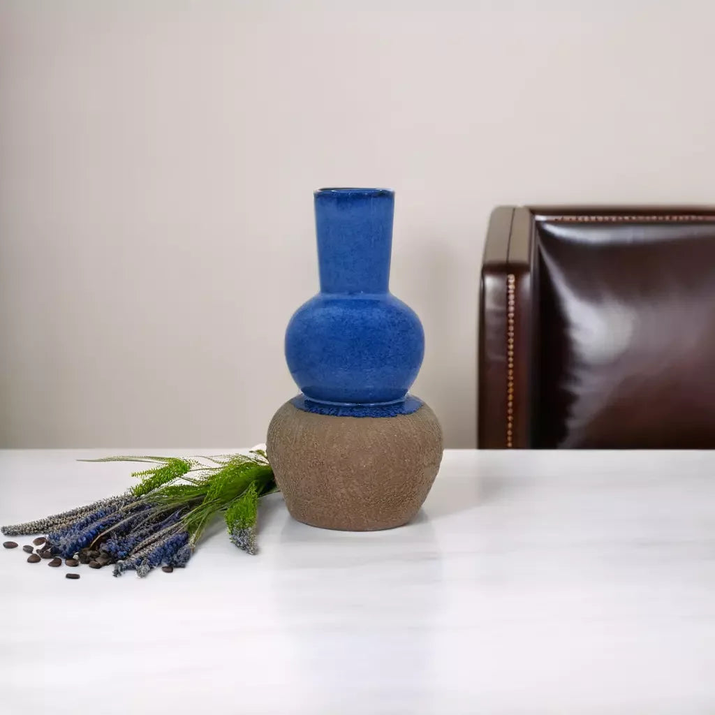 Blue Earth Vase