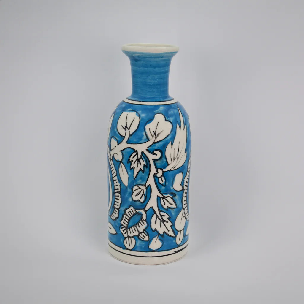 Blue Garden Vase