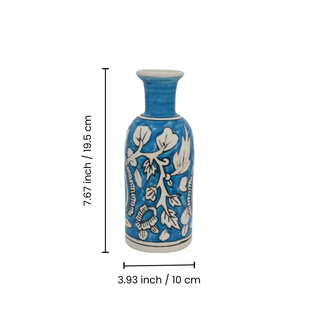 Blue Garden Vase