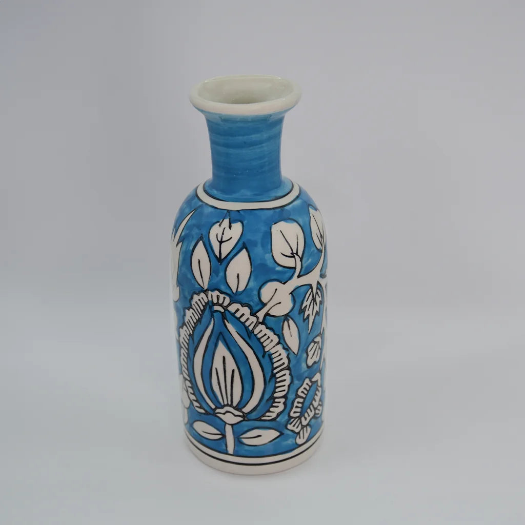 Blue Garden Vase