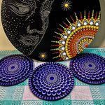 Load image into Gallery viewer, Buddha Dot Mandala Wall Art
