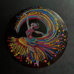 Load image into Gallery viewer, Dancing Girl Dot Mandala Wall Art
