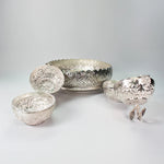 Load image into Gallery viewer, Decorative Silver Bowl Set
