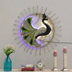 Load image into Gallery viewer, Decorative Sun Peacock Wall Art
