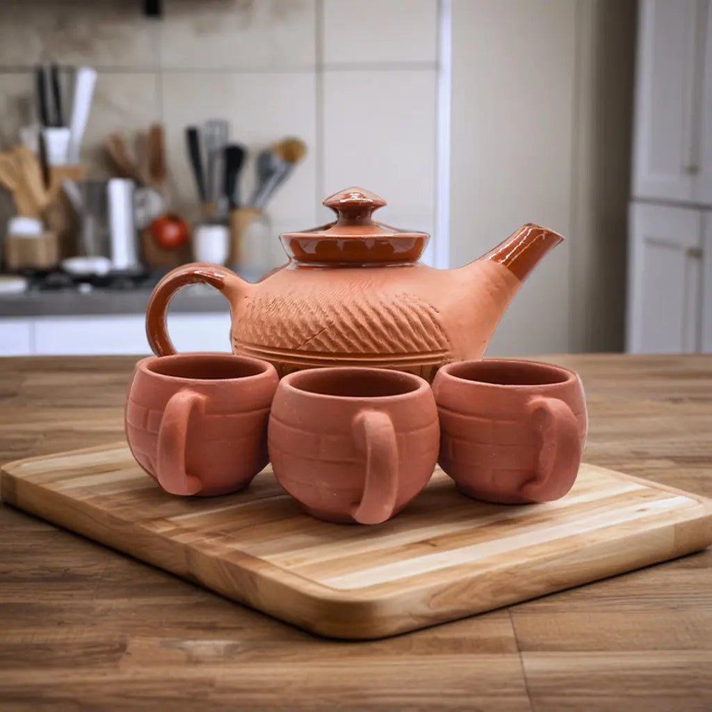 Earthy Harmony Tea Set