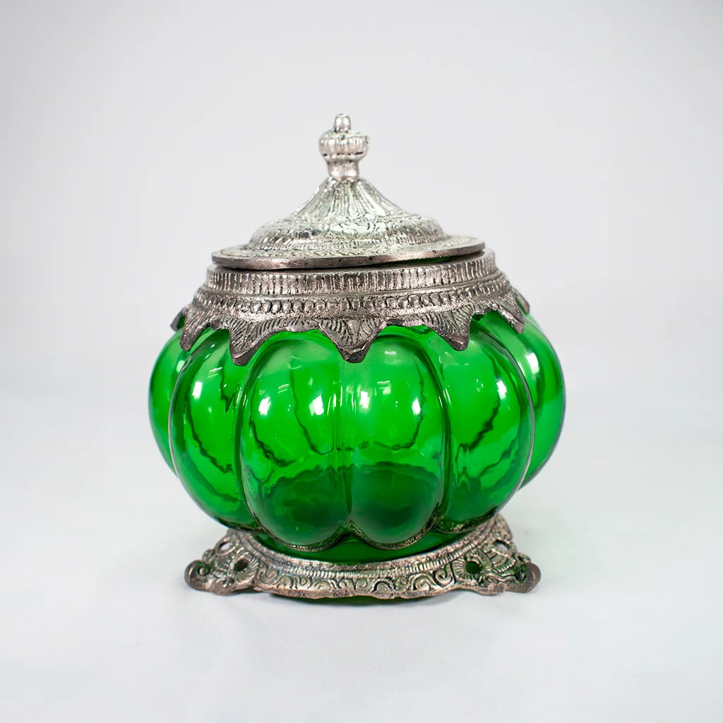 Emerald Jar Decor