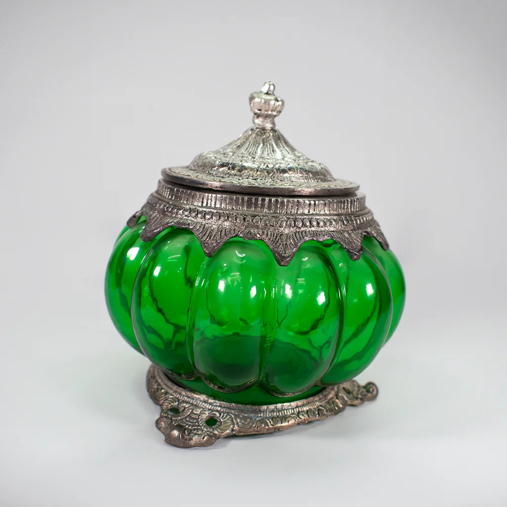 Emerald Jar Decor