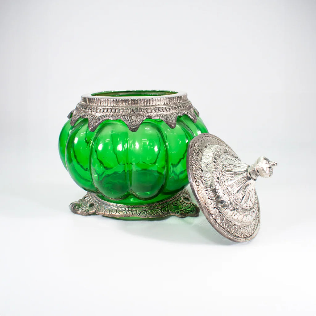 Emerald Jar Decor