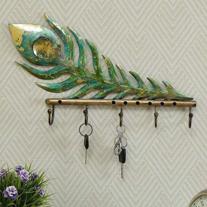 Feather Hook Wall Decor