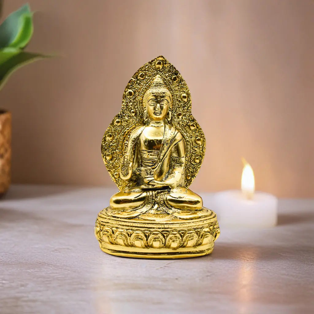 Golden Serenity Buddha