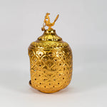 Load image into Gallery viewer, Indian  Handicraft Product Golden Majestic Lamp Holder
