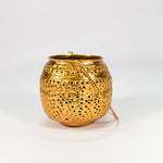 Load image into Gallery viewer, Indian  Handicraft Product Golden Ornate Pot
