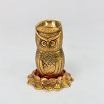 Load image into Gallery viewer, Indian  Handicraft Product Golden Owl Showpiece
