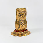 Load image into Gallery viewer, Indian  Handicraft Product Golden Owl Showpiece
