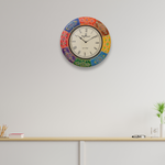 Load image into Gallery viewer, Hand Crafted Wooden Clock For Wall

