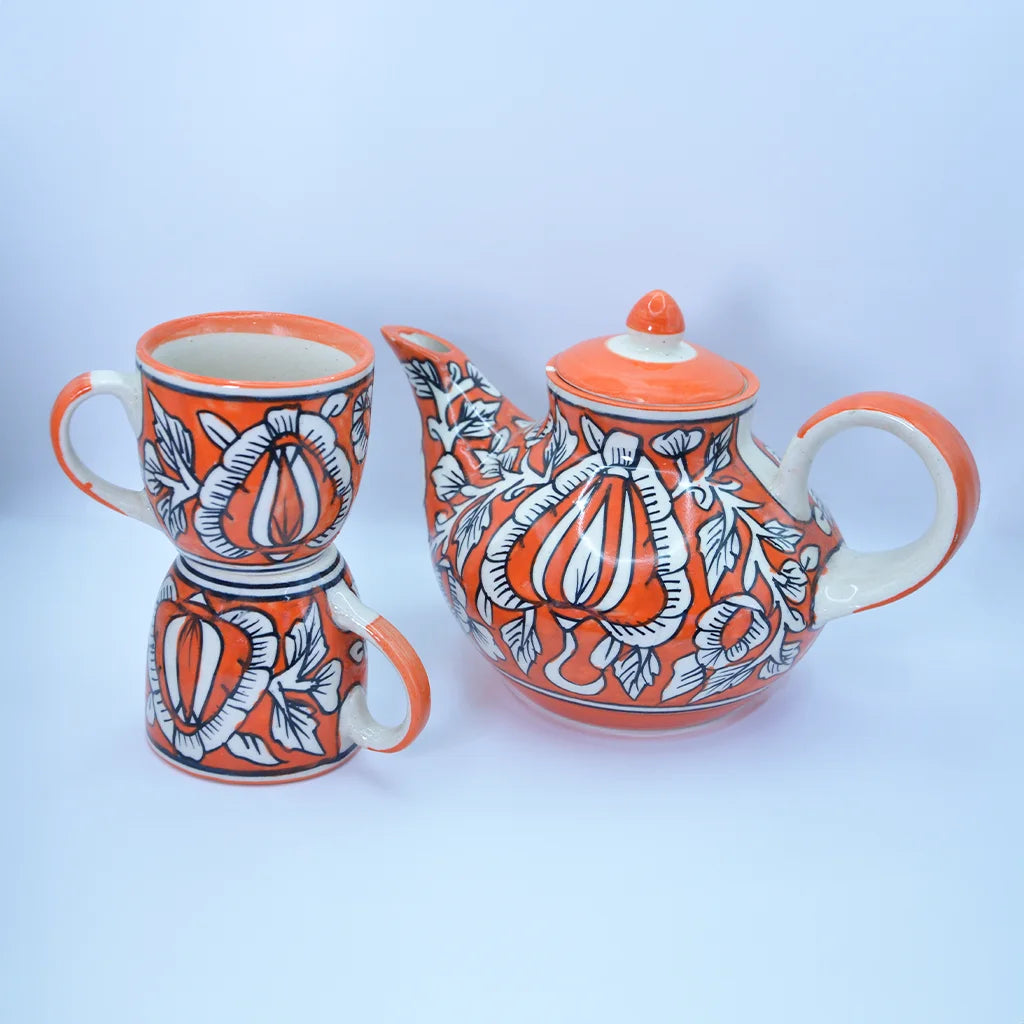 Floral Charm Tea Set