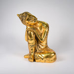 Load image into Gallery viewer, Serene Buddha Statue – Golden Buddha Sculpture for Meditation, Spiritual Home Décor, and Peaceful Ambiance by Tanutra
