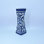 Load image into Gallery viewer, Indigo Blossom Vase
