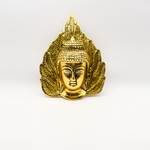 Load image into Gallery viewer, Golden Buddha Leaf Wall Hanging
