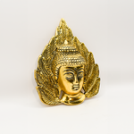 Load image into Gallery viewer, Golden Buddha Leaf Wall Hanging
