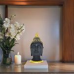 Load image into Gallery viewer, Lord Buddha Head Idol Figurine
