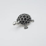 Load image into Gallery viewer, &quot;Lucky Charm Silver Turtle Feng Shui Decor for Prosperity and Good Luck | Elegant Silver Turtle Home Decor
