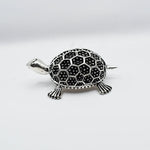 Load image into Gallery viewer, &quot;Lucky Charm Silver Turtle Feng Shui Decor for Prosperity and Good Luck | Elegant Silver Turtle Home Decor
