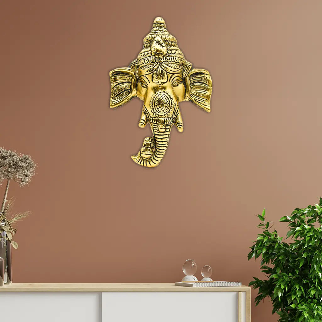 Majestic Ganesha Wall Decor