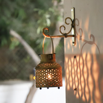 Load image into Gallery viewer, Milk Can Style Beautiful Iron Candle Stand for your Table &amp; Home Decor
