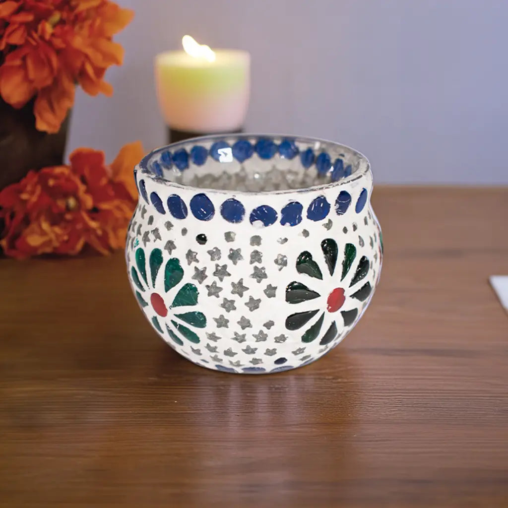 Mosaic Tealight Holder