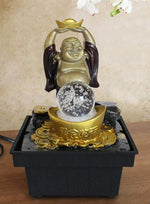 Load image into Gallery viewer, Multi color laughing budha water  Fountain
