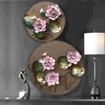 Load image into Gallery viewer, Pink Flower Wall Decor
