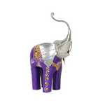 Load image into Gallery viewer, Purple Mother Baby Elephant Set
