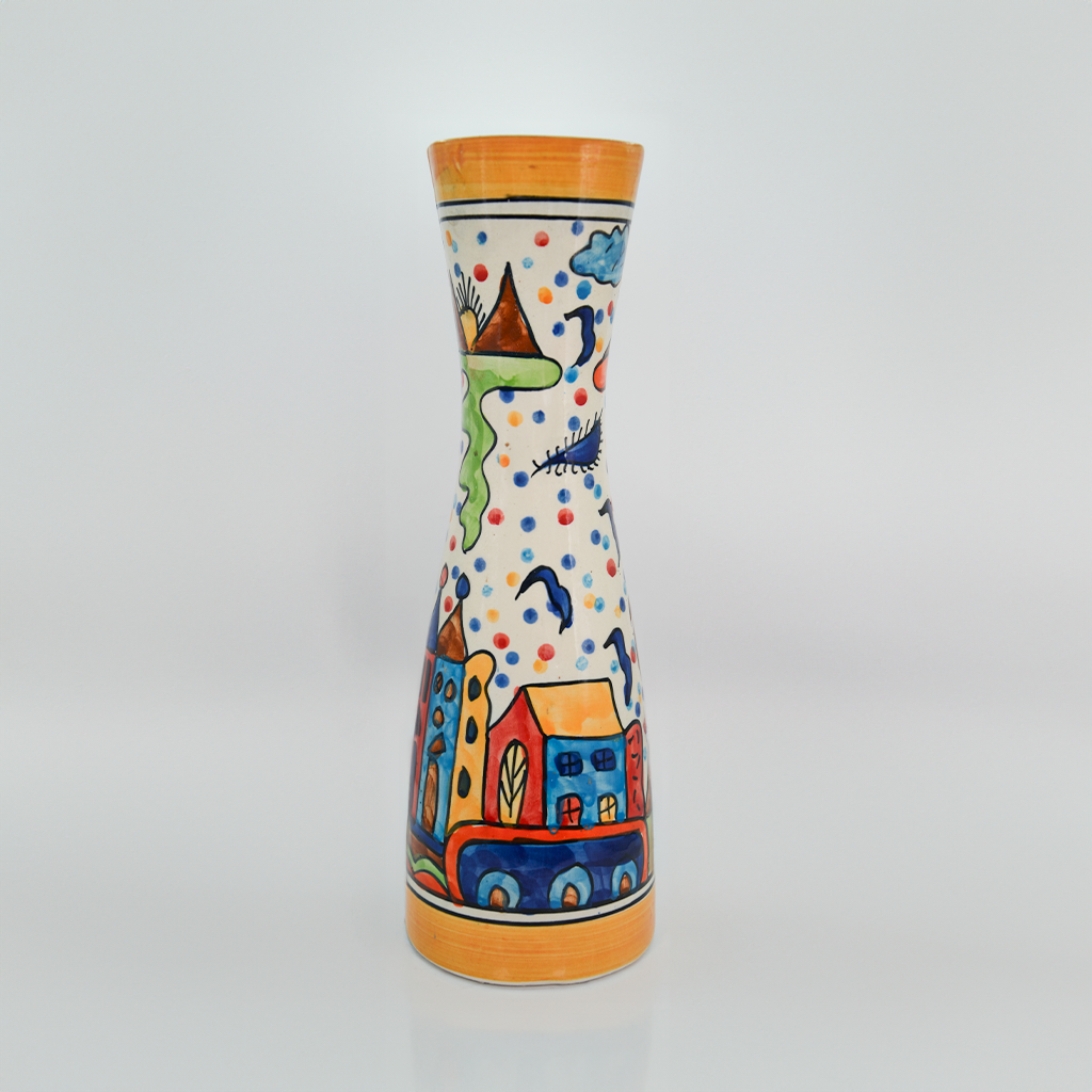 Scenic Village Vase