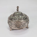 Load image into Gallery viewer, Indian  Handicraft Product SilverOrnateBox
