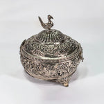 Load image into Gallery viewer, Indian  Handicraft Product SilverOrnateBox
